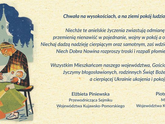 Życzenia Urzędu Marszałkowskiego 