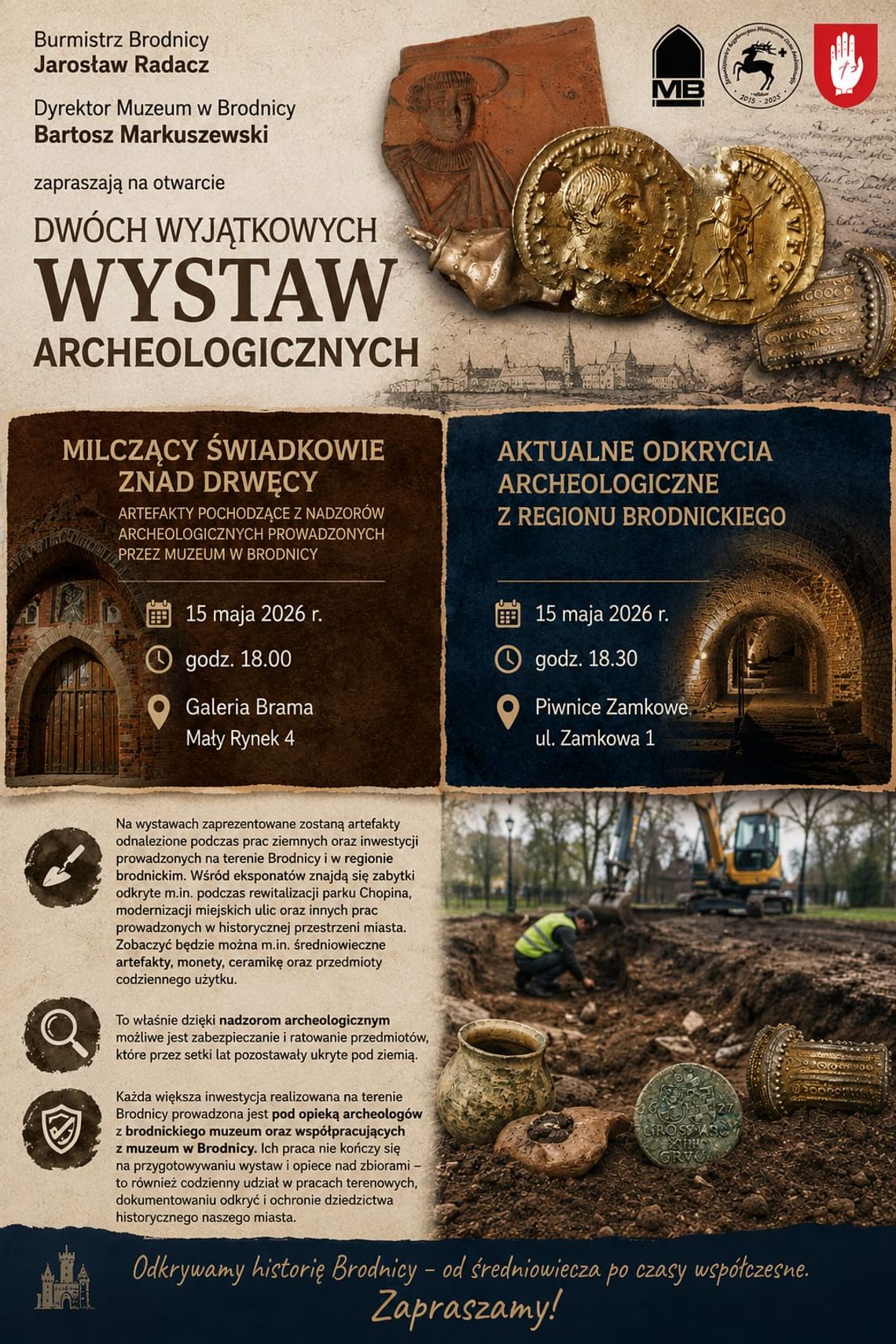 Archeologiczne odkrycia brodnickiego muzeum Archeologiczne odkrycia brodnickiego muzeum