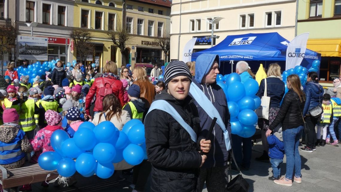 Błękitny balonik do nieba  