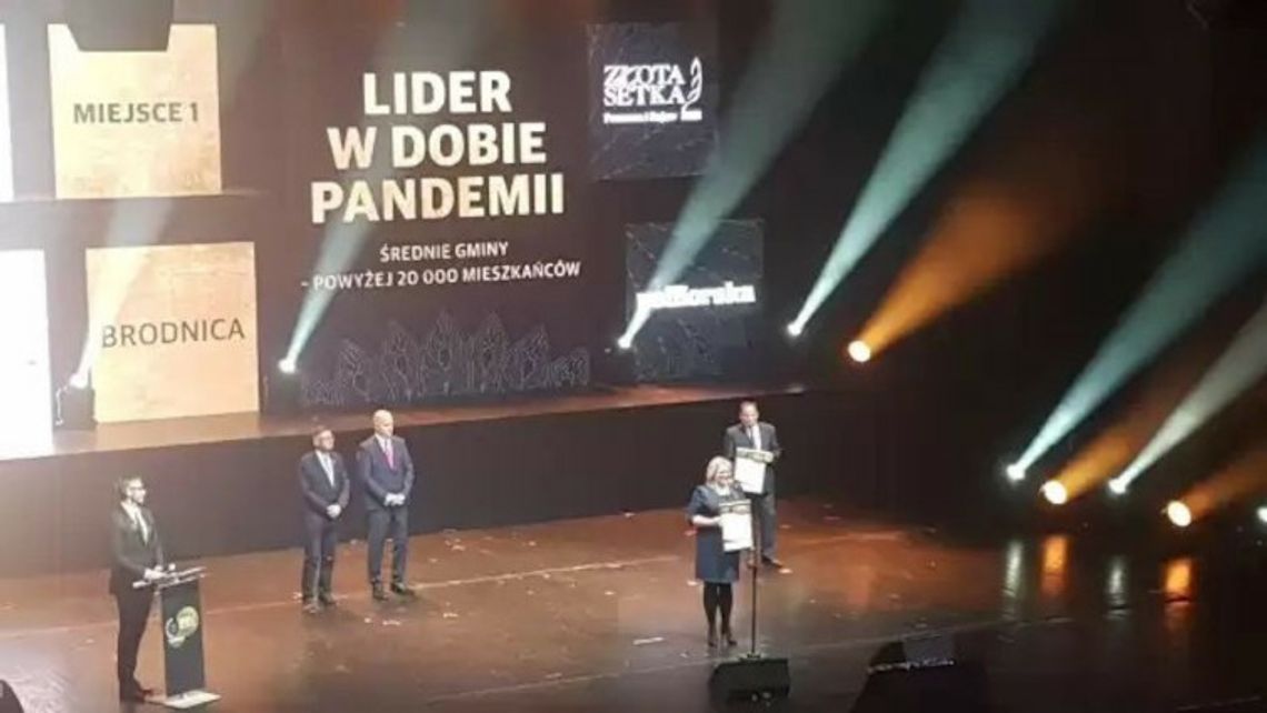 Brodnica doceniona w konkursie Złotej Setki Pomorza i Kujaw
