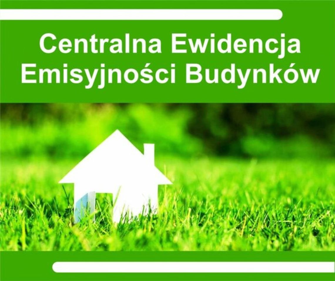Centralna Ewidencja Emisyjności Budynków. Złóż deklarację  