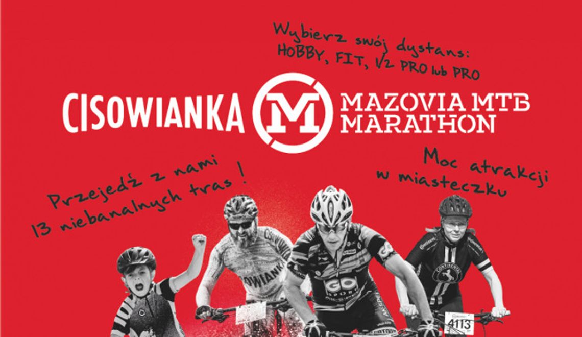 Cisowianka Mazovia MTB Maraton. Rodzinny maraton rowerowy