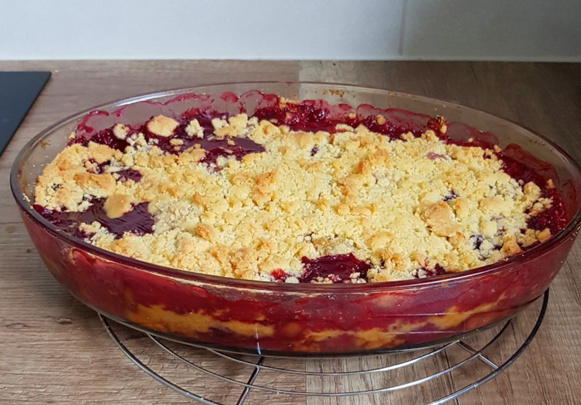 Crumble, czyli owoce pod kruszonką