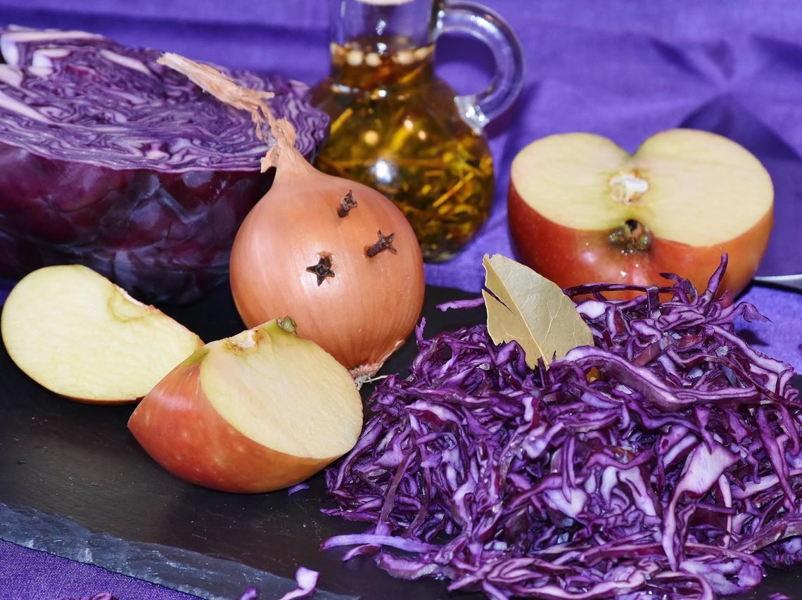 Czerwona kapusta do kaczki