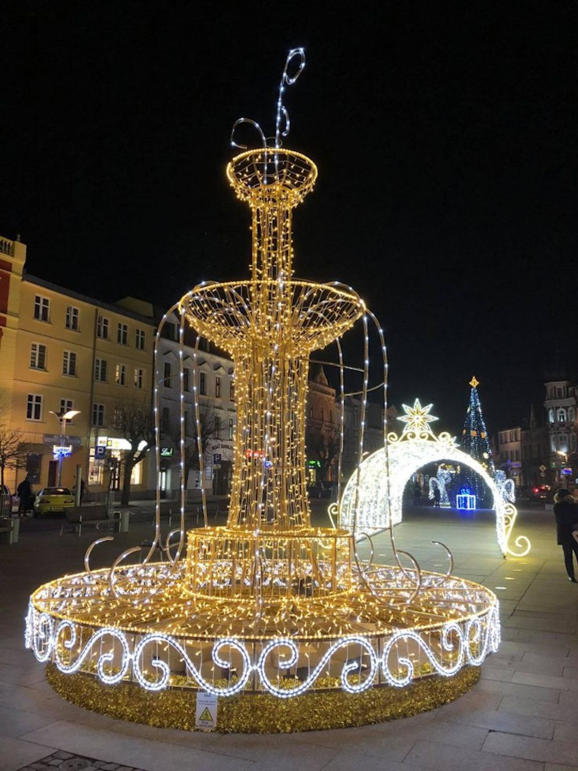 Dekoracja świąteczna Brodnicy