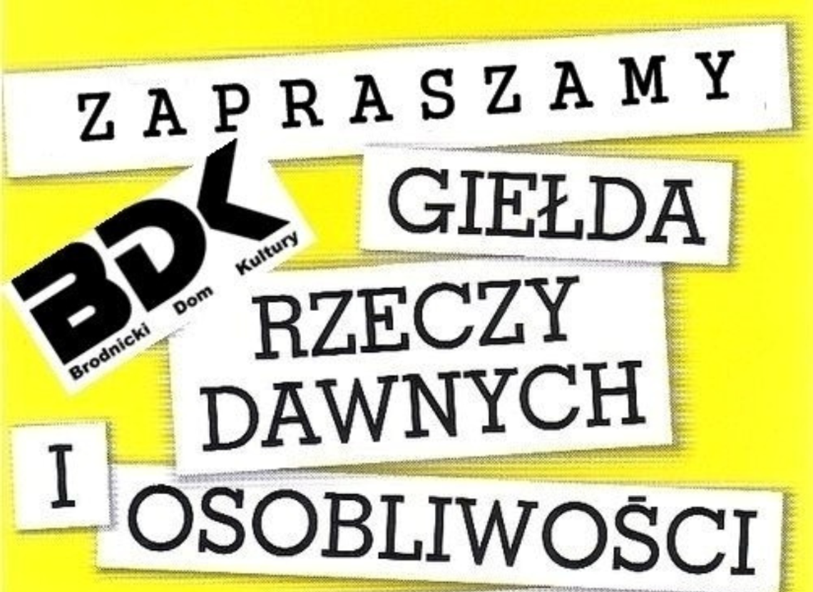 Giełda staroci zaprasza