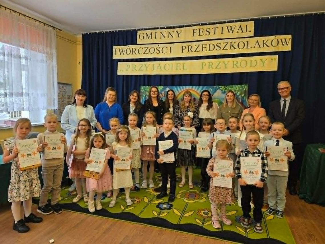 Gminny Festiwal Twórczości Przedszkolaków