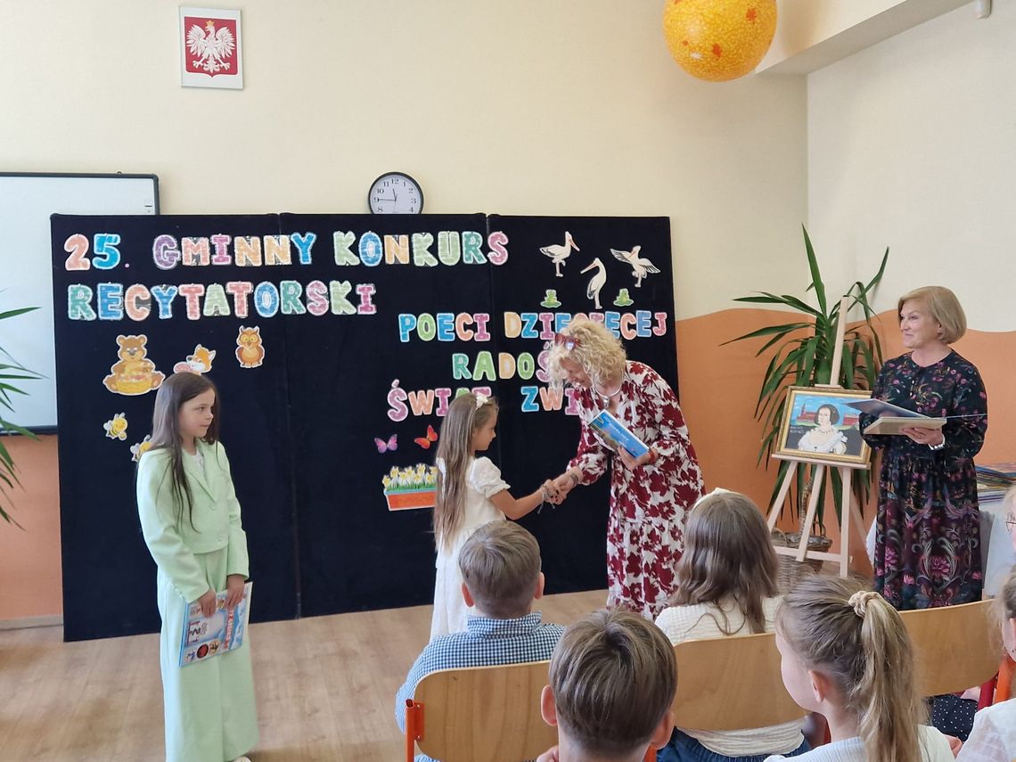 Gminny Konkurs Recytatorski Gminny Konkurs Recytatorski
