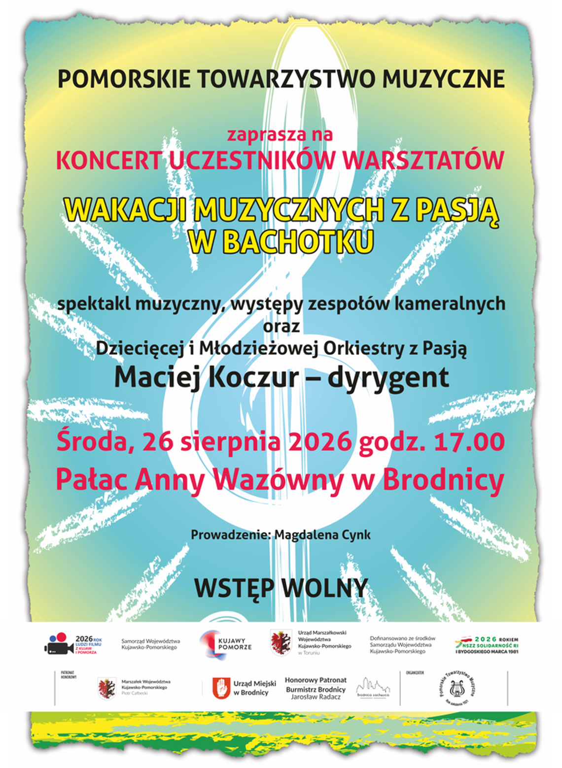 Koncert uczestników Wakacji Muzycznych z Pasją w Bachotku Koncert uczestników Wakacji Muzycznych z Pasją w Bachotku