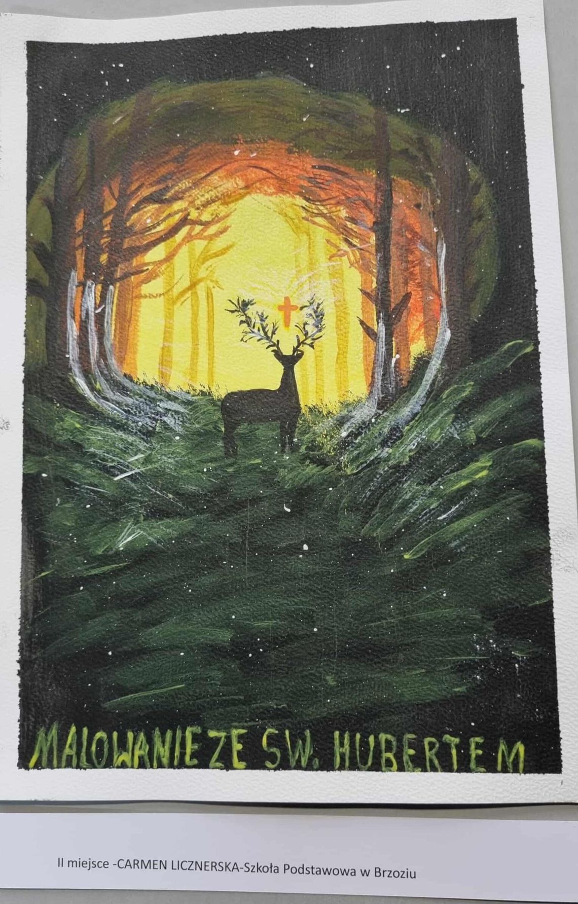 Malowanie ze św. Hubertem. Laureaci konkursu Malowanie ze św. Hubertem. Laureaci konkursu