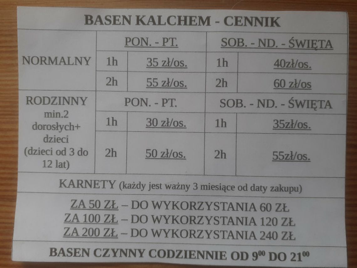 Na basenach. W stylu dowolnym