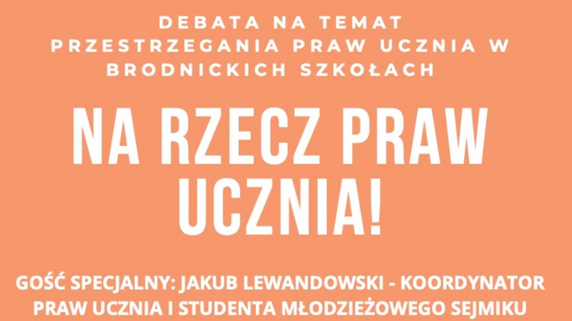Na rzecz praw ucznia