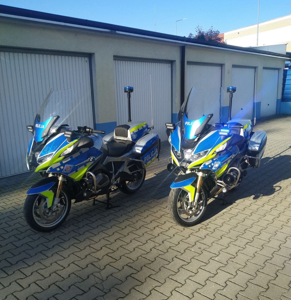 Nowe motocykle dla brodnickiej drogówki 