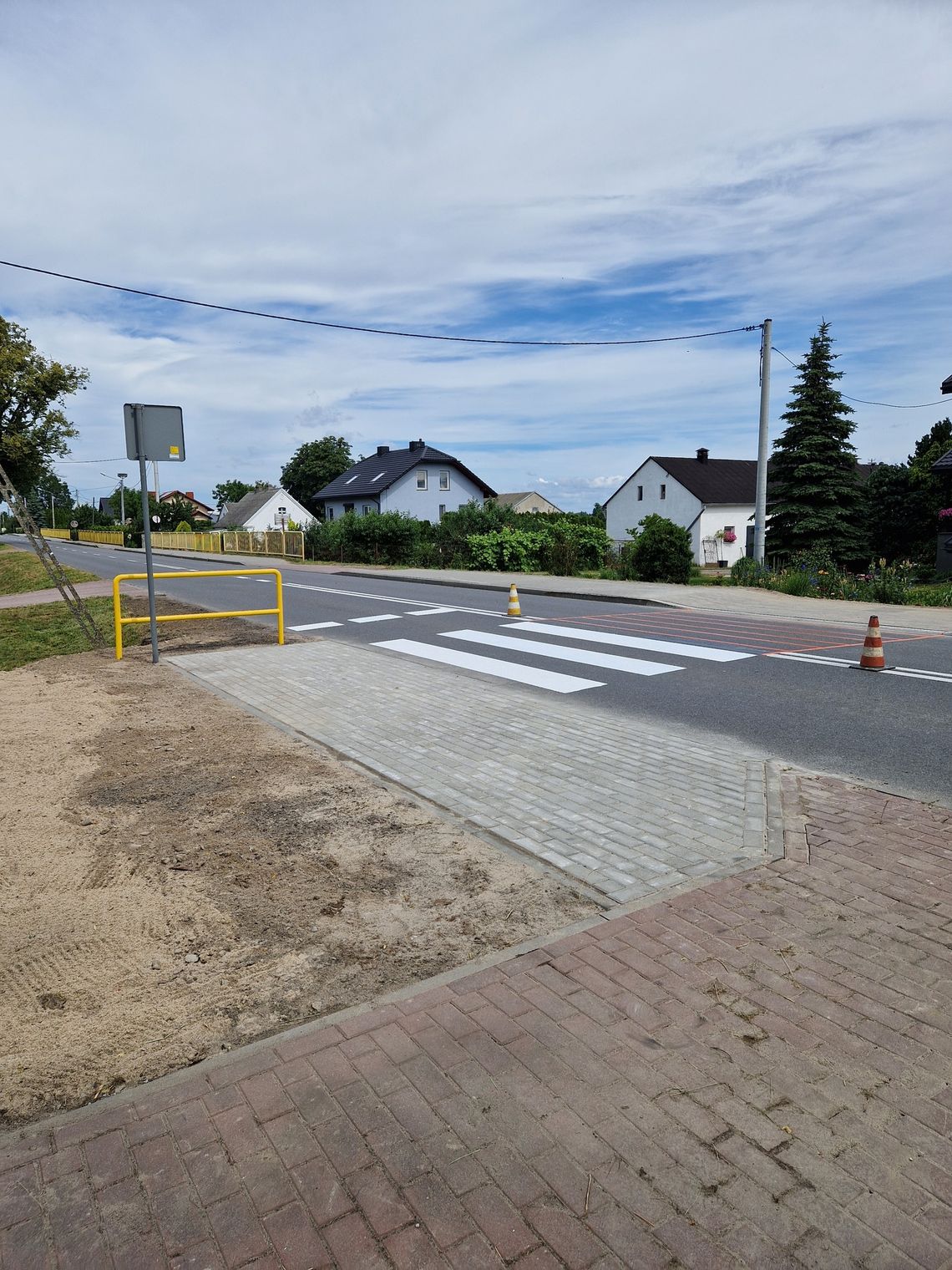 Nowe przejście dla pieszych