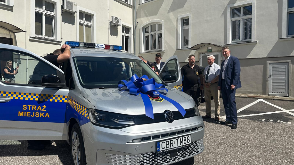 Nowy pojazd dla Straży Miejskiej w Brodnicy