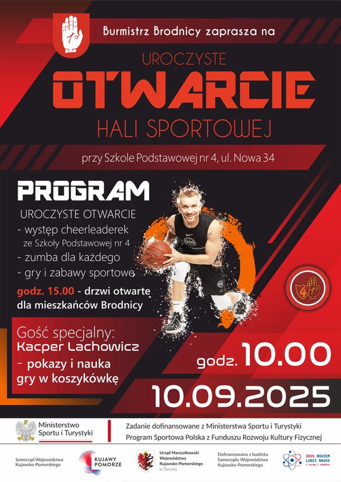 Otwarcie nowej hali sportowej