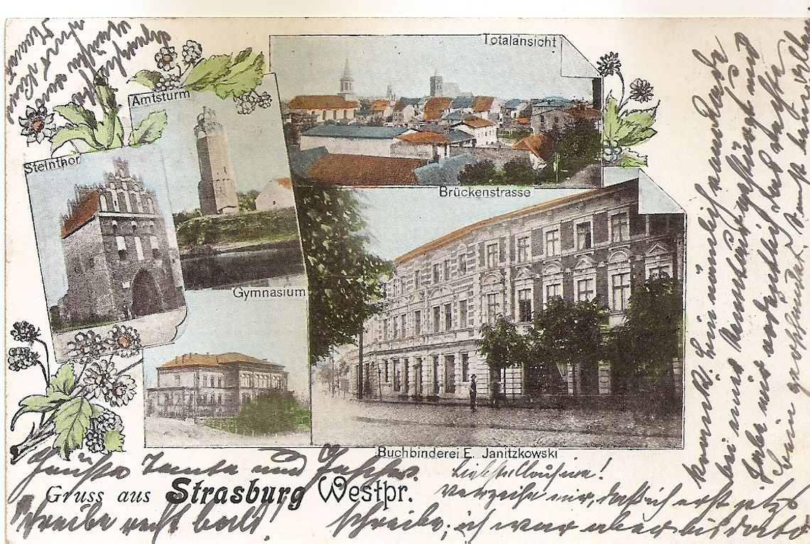 Perły Brodnicy na kartach pocztowych