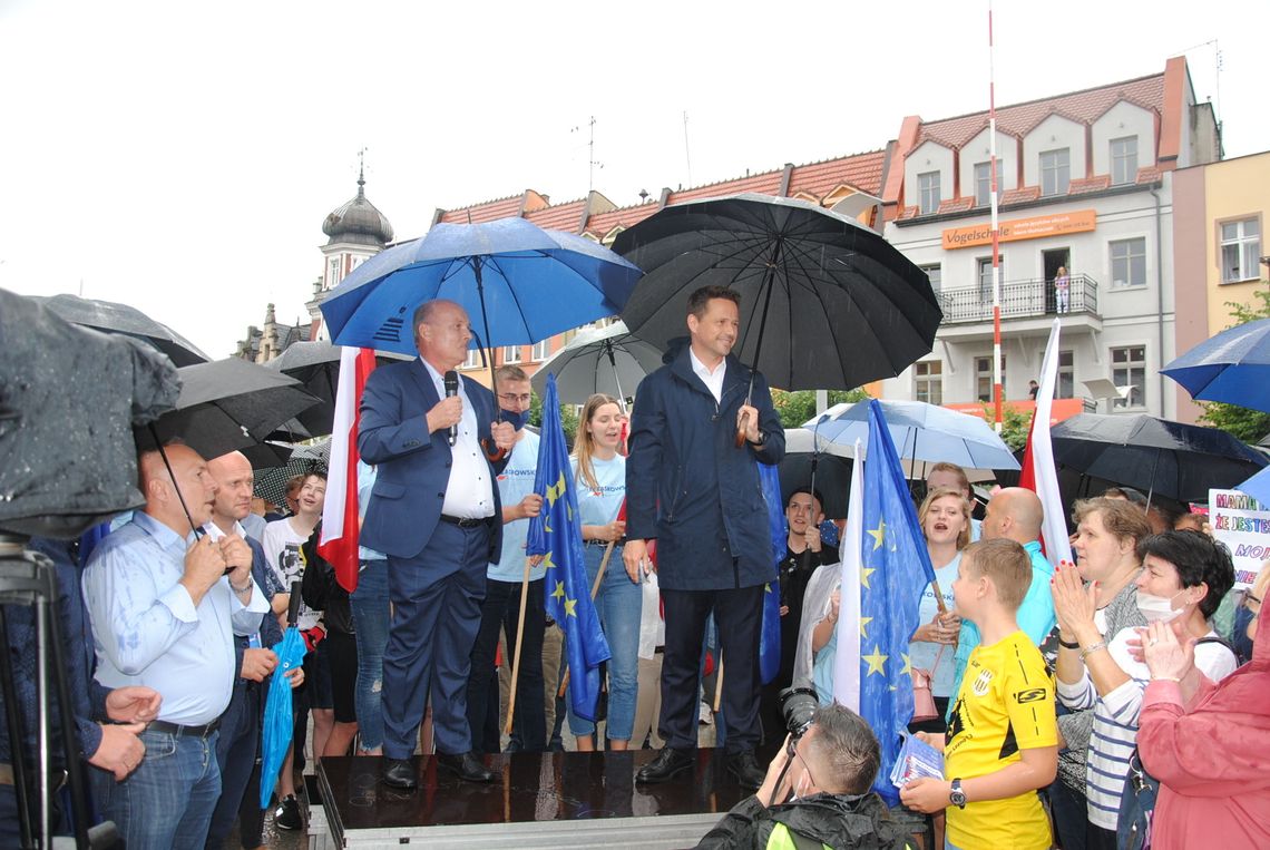 Rafał Trzaskowski w Brodnicy