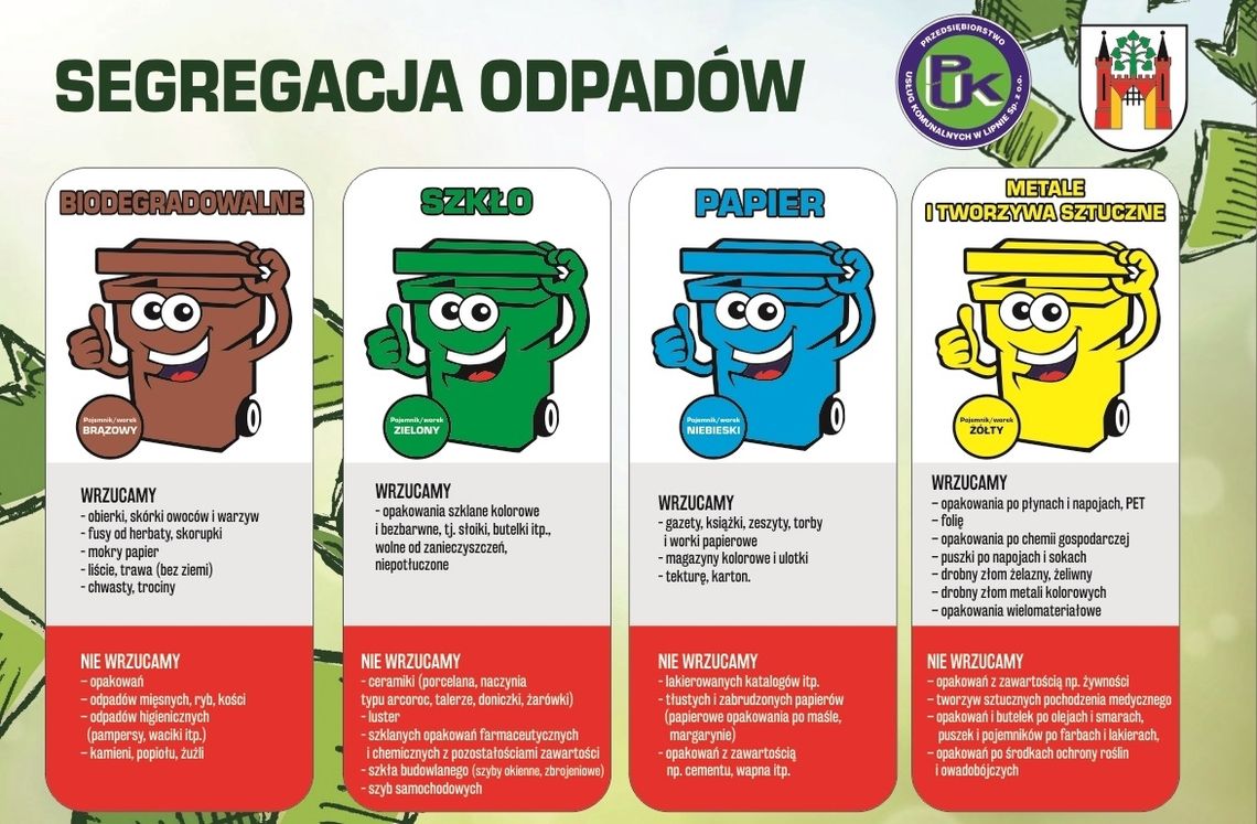 Segregujmy odpady!