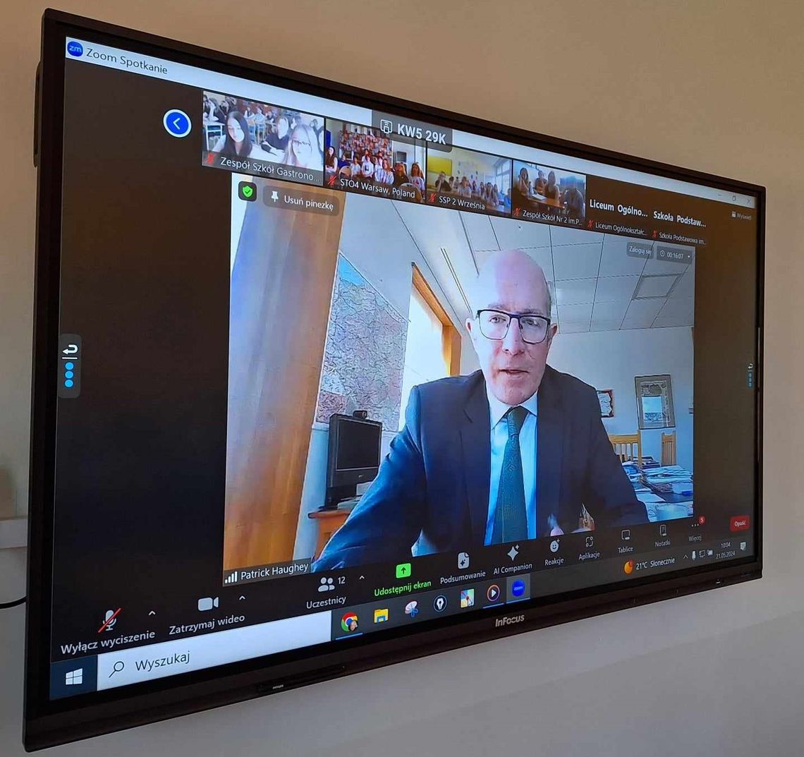 Spotkanie z ambasadorem Irlandii