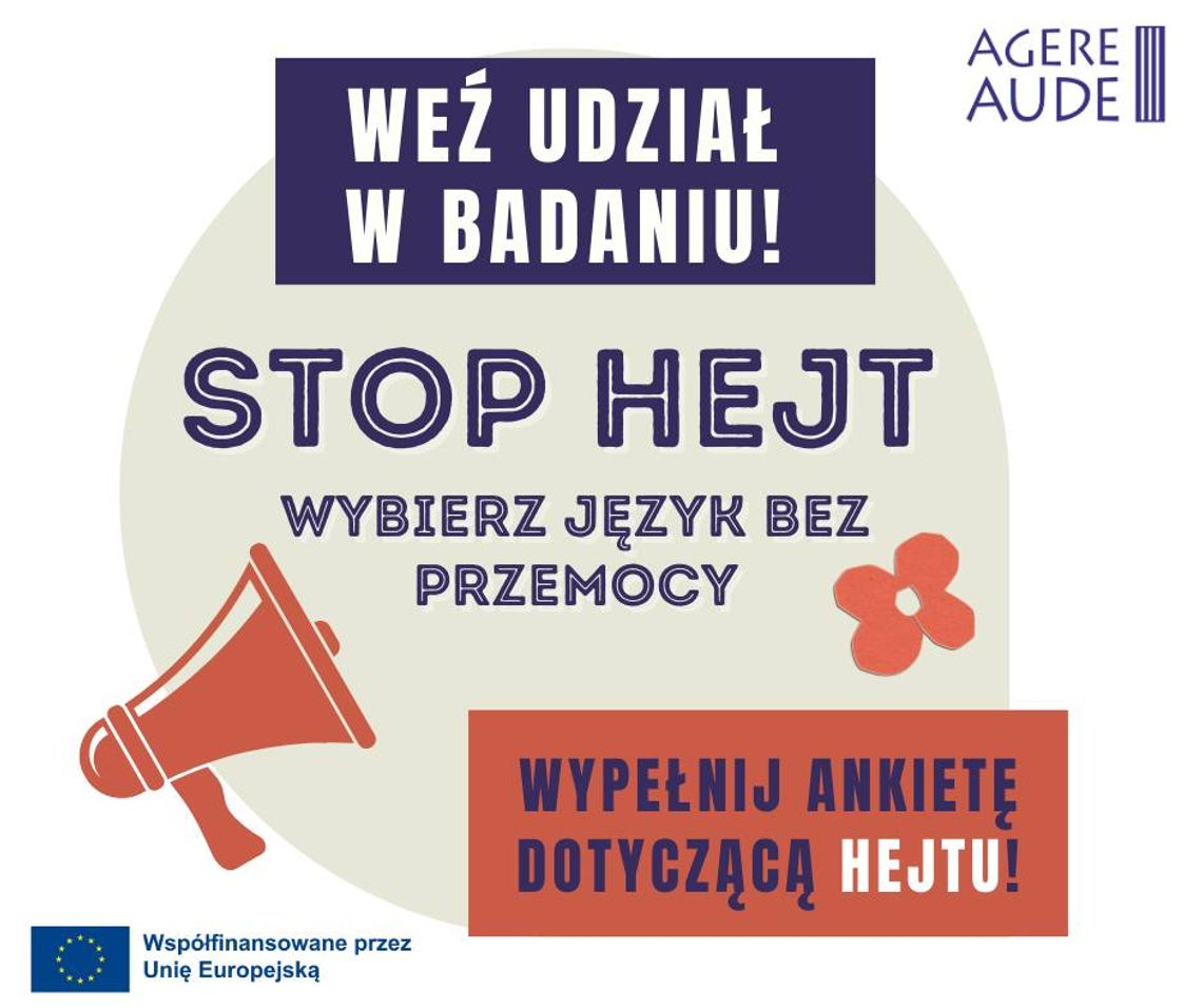 Stop hejt. Wybierz język bez przemocy!