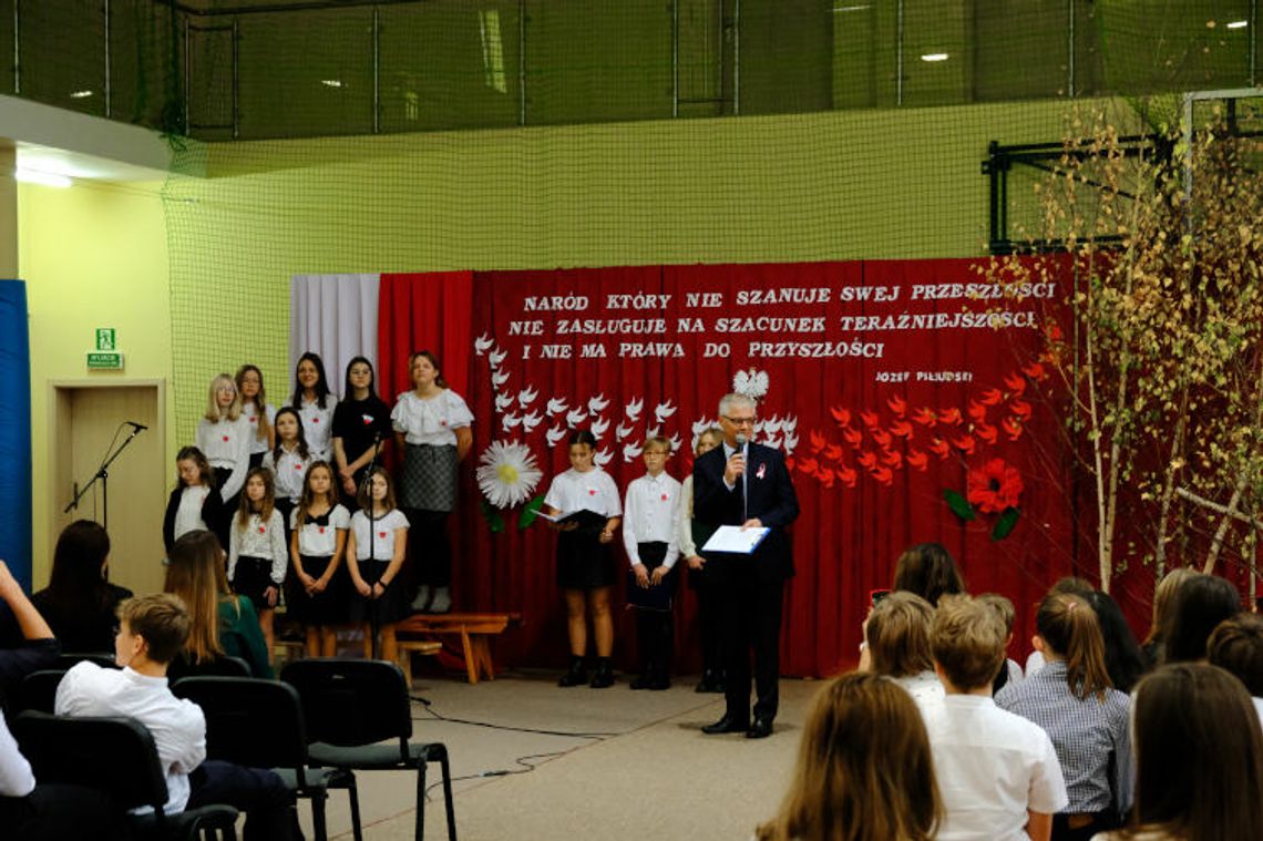 Szkolna uroczystość