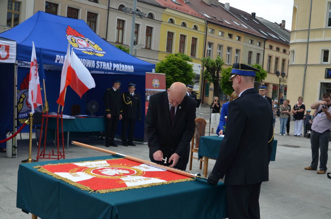 Sztandar dla Komendy Powiatowej Państwowej Straży Pożarnej w Brodnicy, Powiatowe Obchody Dnia Strażaka