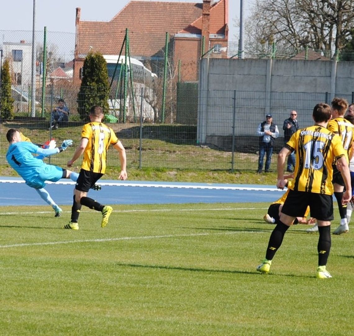 Tak się gra w tej lidze. Sparta Brodnica - Unia Drobex Solec Kujawski 2:2 (1:1)