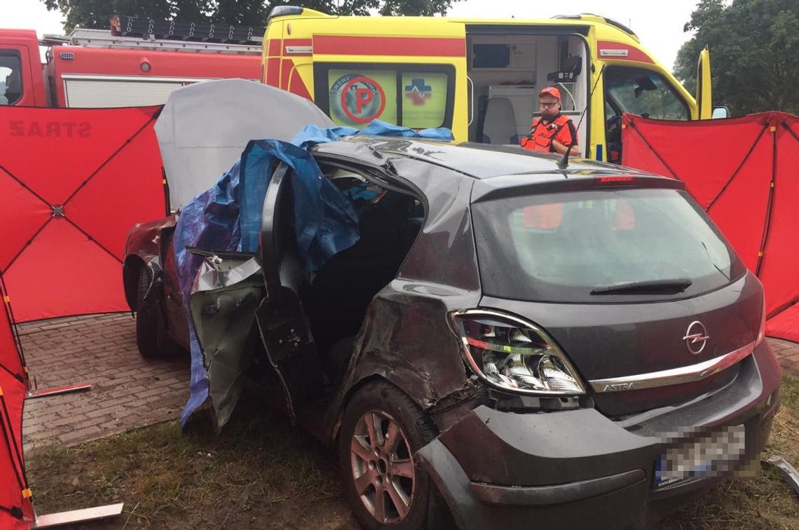 Tragiczny wypadek w Strzygach 