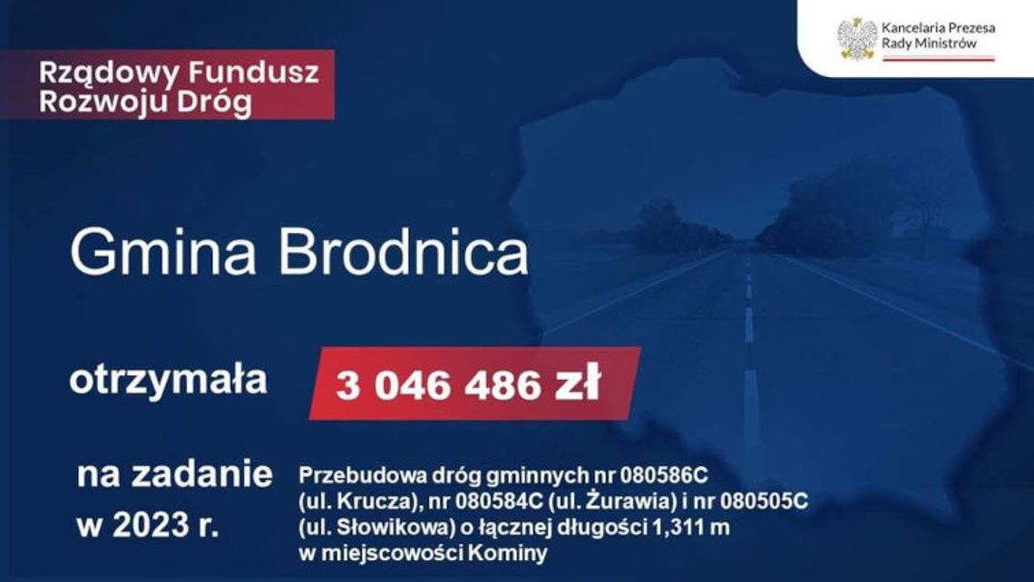 Umowa na przebudowę dróg