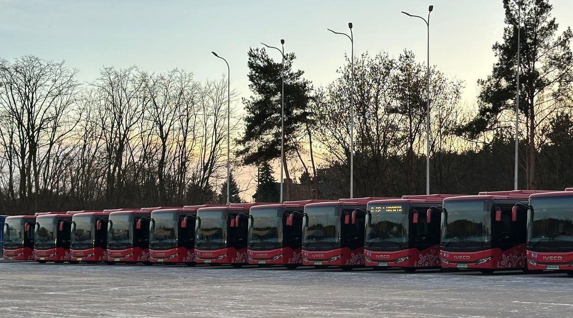 Unowocześniony tabor autobusowy Unowocześniony tabor autobusowy