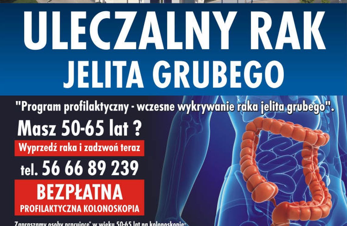 Wczesne wykrywanie. Walka z rakiem jelita grubego