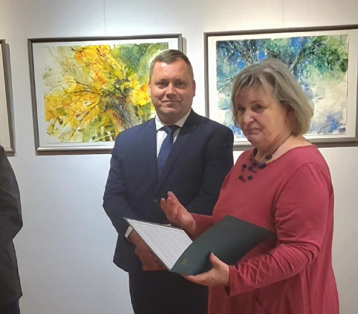 Wernisaż Krystyny Lubanski
