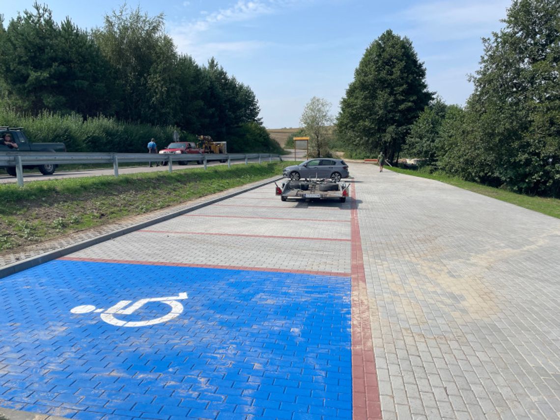 Wiata rekreacyjna i parking