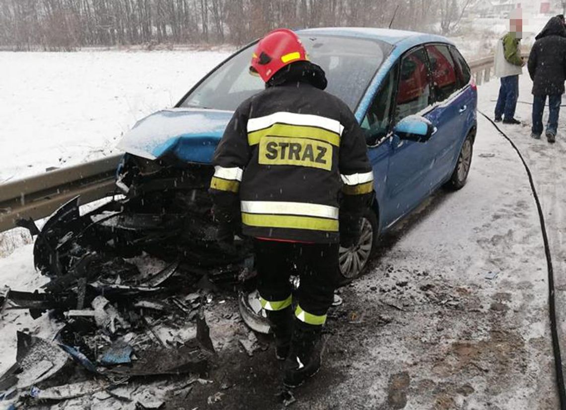 Wypadek drogowy w Strzygach. Policjanci ostrzegają 