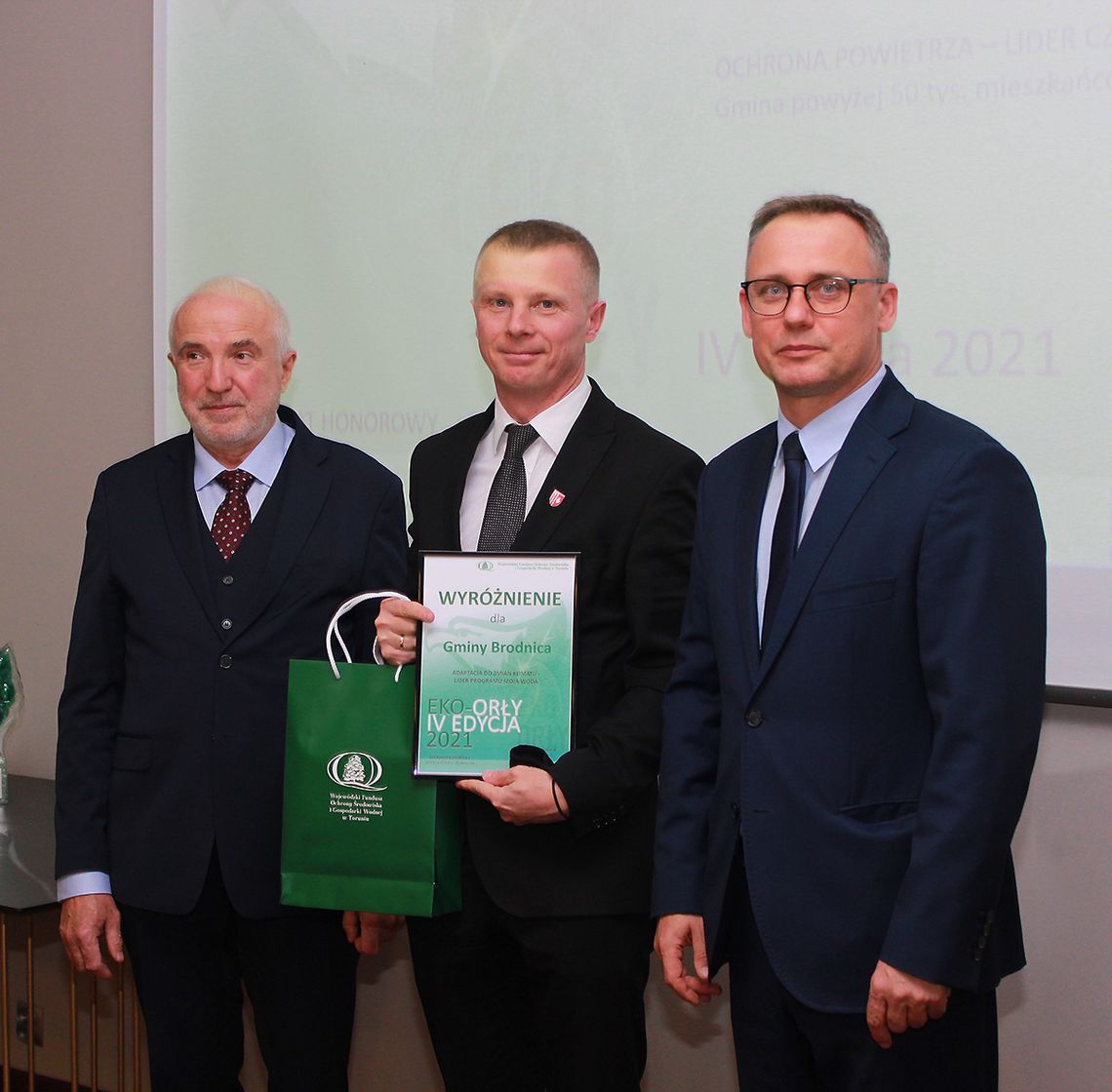 Wyróżnienie dla Gminy Brodnica