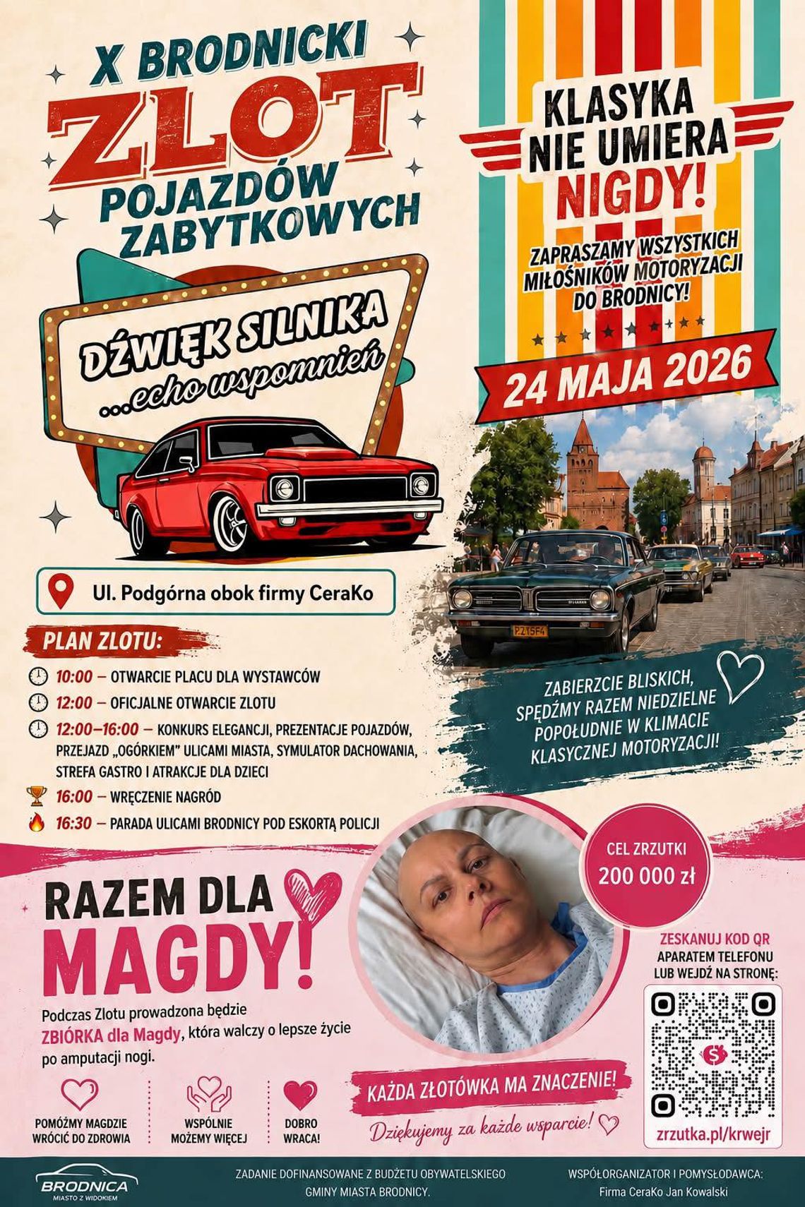 X Brodnicki Zlot Pojazdów Zabytkowych X Brodnicki Zlot Pojazdów Zabytkowych