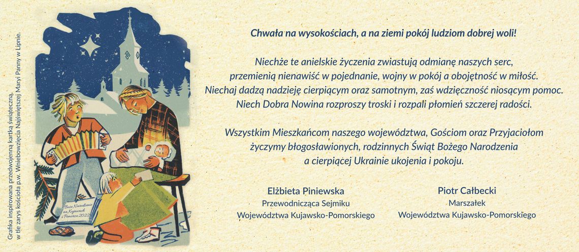 Życzenia Urzędu Marszałkowskiego 