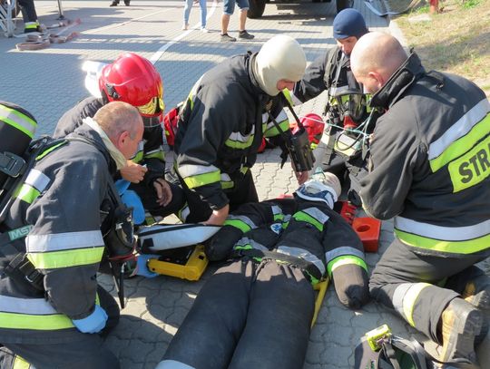 Ćwiczenia straży pożarnej. SENI 2018